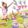 thumbnail image 1 of Outdoor Toys Aliex Unicorn Rocket Launcher 3 en 1 para niños de 3 a 8 años, 1 of 7