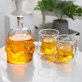 thumbnail image 4 of Decantador de vidrio de borosilicato resistente al calor y al frío, botella de vidrio blanco, creativos espíritus que despiertan el vino, 4 of 4