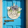 thumbnail image 4 of Universal Decorative Hanging Wreath Art Floral Design For Home Event Enhancement Durable Material Construction, 4 of 6