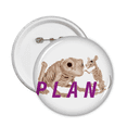 thumbnail image 1 of Frogs Mouse Plan Art Deco  Fashion Pins Badge Button Emblem Accessory Decoration 5pcs, 1 of 2
