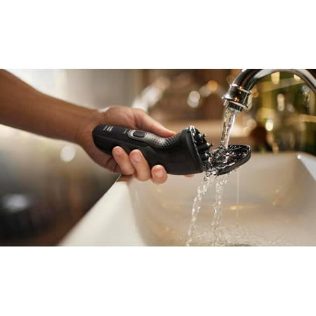 Philips Norelco Shaver 2400, Cordless Electric Shaver with Pop-Up Trimmer - Deep Black