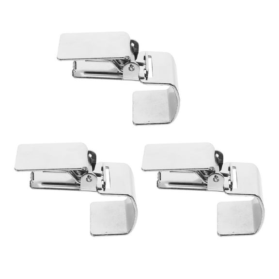 WEUVEB Quilt Display Rug Clip Silver Stainless Steel 3Set