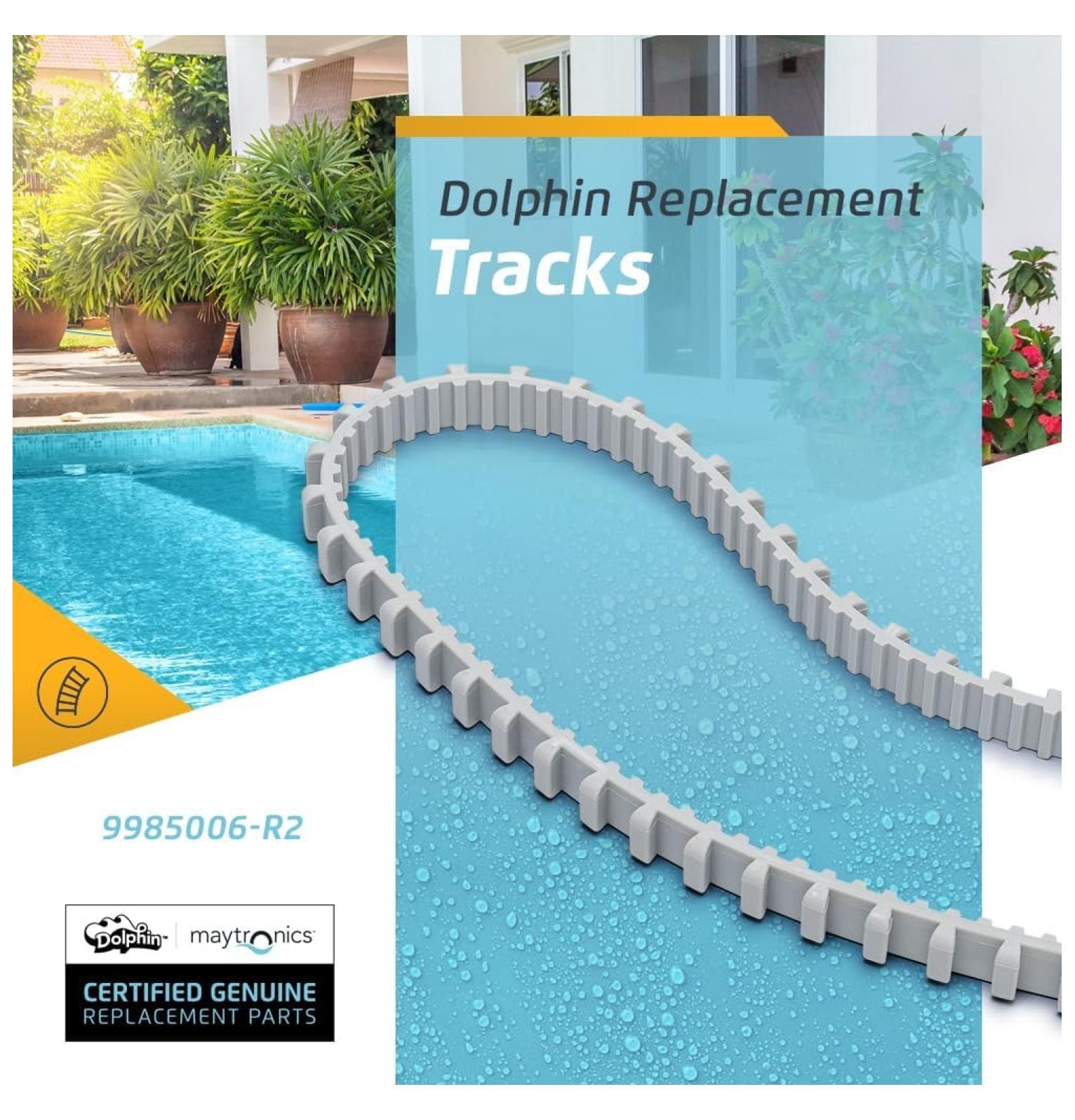 Grey Track Pack of 2 for Nautilus CC Plus, Nautilus (Old), Oasis Z5i, DX-Series, C-Series
