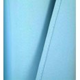 thumbnail image 2 of Gorgeous Home Linen Window Tier Short Valance Rod Pocket Sraight Thermal 54" Wide X 18" Length TVLO Light Blue, 2 of 5