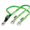 Miller by Honeywell 6' BackBiter Polyester Web Twin-Leg Tie-Back Shock-Absorbing Lanyard With (1) 5/8'' Locking Snap Hook, (2) 5/8'' 5K Locking Snap Hooks And SofStop Shock Absorber