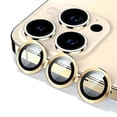 thumbnail image 1 of Cristal templado para iPhone 11, 12, 13 Pro Max, protector de lente de cámara con anillo de metal., 1 of 4