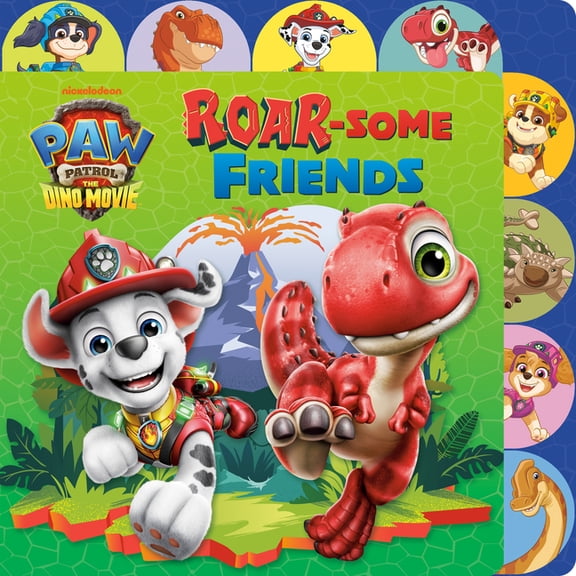 Roar-Some Friends (Paw Patrol: The Dino Movie), (Board Book)