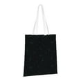 thumbnail image 2 of YFYANG Reusable Cotton Canvas Tote Shopping Bag, Black Note Graffiti Washable Portable Grocery Bag for Daily Travel, 2 of 8