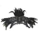 thumbnail image 3 of Chal de plumas falsas, Poncho de plumas de encaje gótico, envoltura de hombro, encogimiento de hombros de plumas de M Yuyangstore capa tipo chal con plumas, 3 of 8