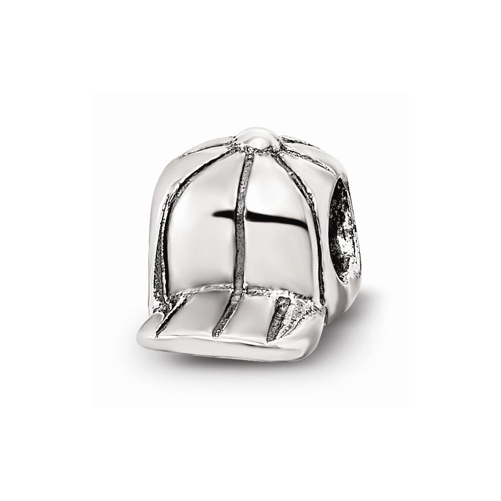 Mia Diamonds Solid 925 Sterling Silver Reflections Kids Baseball Cap ...