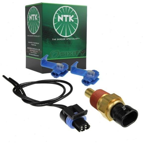 NTK Coolant Temperature Sensor compatible with Buick Lucerne 3.8L 4.6L V6 V8 2006-2011 - with Mating Connector