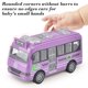 thumbnail image 4 of Autobús escolar de juguete, modelo a escala, para niños pequeños. Puerta abatible, resistente y seguro. No necesita pilas. Vehículo educativo con ruedas de goma y plástico., 4 of 6