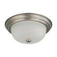 thumbnail image 2 of Nuvo 76-244 - 13" FLUSH DOME BRUSHED NICKEL, 2 of 26