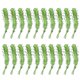 thumbnail image 1 of 4uds. Señuelos de pesca Gusano PVC suave Mini Wobblers artificiales Swimbait (Punto) Verde 20 piezas, 1 of 3