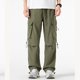 thumbnail image 5 of Ceisia Men's All-Season Cargo Pants - Gift Solid Casual Multiple Pockets Outdoor Straight Leg Fitness Trousers, 5 of 8