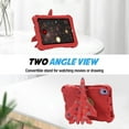 thumbnail image 2 of GSFY Case for iPad Air 11 Inch 6th Gen (M2) 2024, Light EVA 360 Degree Airplane Kickstand Shockproof Pencil Holder Case for iPad Air 11 6th/ iPad Air 10.9 4th&5th/ iPad Pro 11 2018-2022, X Red, 2 of 8