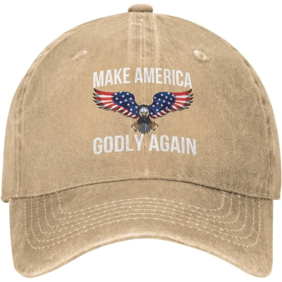 Make America Godly Again Hat for Men Baseball Caps Adjustable Caps