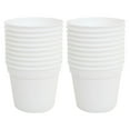 thumbnail image 1 of Miangastore 24Pcs Plastic Planter Round Plant Nursery Pots Useful Succulent Plants Pots, 1 of 9
