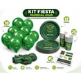thumbnail image 3 of Set Desechables  Fiesta Mundial FIFA 2026 Oficial México -  12 Personas (20 Vasos + 12 Platos + 10 Globos + 1 Lámina de 8 Stickers), 3 of 9