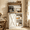 White, variant on Catrimown Farmhouse Coffee Bar Cabinet, Sideboard Buffet Cabinet with Storage and Shelf, Dark Oak