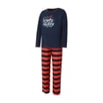 thumbnail image 3 of Kmbangi Striped Parent-child Outfit Printing Long Sleeve Sleepwear Jumpsuit, 3 of 9