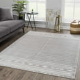 thumbnail image 2 of BoutiqueRugs Tigris Farmhouse, Transitional Area Rug - Gray, Ivory - 2' x 3', 2 of 8