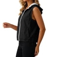 thumbnail image 5 of Ankola Women's Casual Zip Up Cargo Vest Lightweight Sleeveless Blazer Vest Jacket Tops Trendy Outwear, 5 of 7
