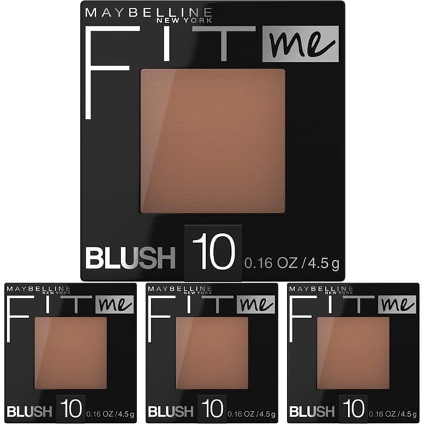 Blush Maybelline Fit Me Buff ligero y duradero x4