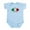 Sky Blue, variant on CafePress - Italian Princess Infant Bodysuit - Baby Light Bodysuit, Size Newborn - 24 Months