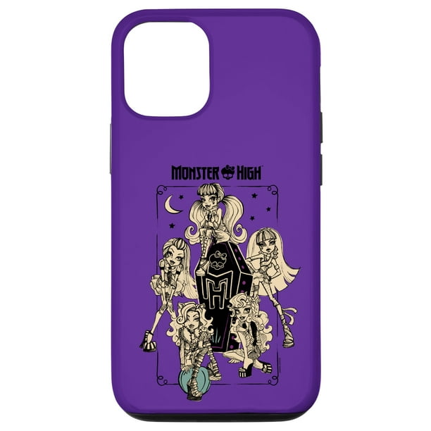 Funda para teléfono Monster High Student MH Tomb Frame para iPhone 12/12 Pro