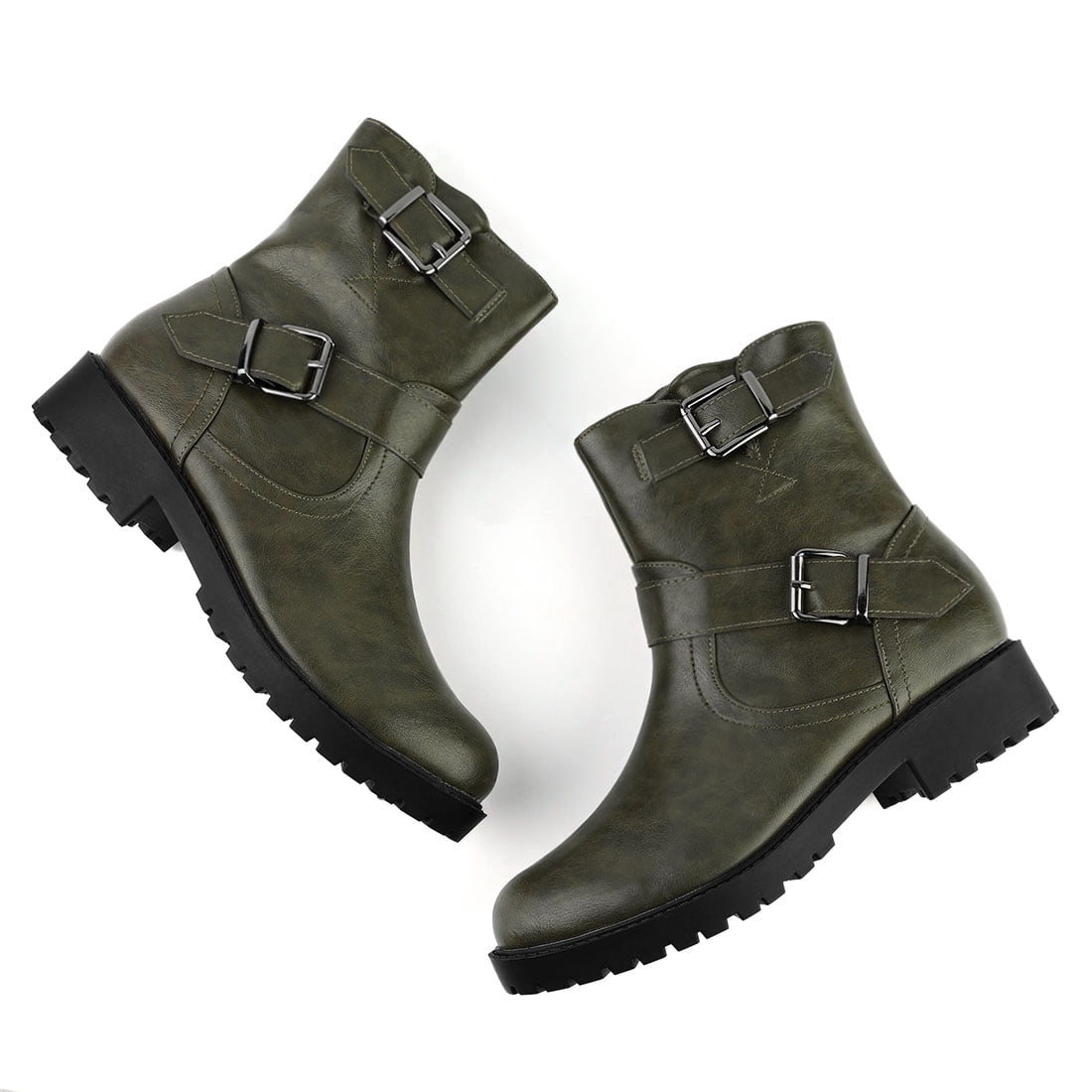 olive green boots womens