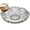 Black, variant on 7.87in Square Plastic Fruit Plate – Lightweight & Unbreakable Snack Tray for Coffee Table, Living Room, Parties & Outdoor Use – Glossy Decorative Candy Dish