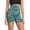 Green, variant on Endives Women's Biker Shorts High Waist Tie-dye Printed Yoga Legging Workout Gym Running Volleyball Shorts with Pockets Yoga Shorts Soft Workout Running Athletic Shorts Green M