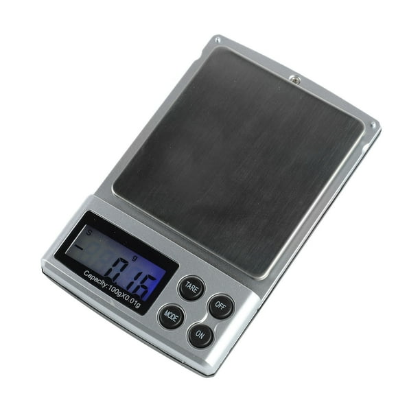 Digital Pocket Scale, Stainless Steel Reusable Portable Digital Grams