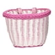 thumbnail image 3 of Cesta de bicicleta para niños con accesorio universal para manillar para aventuras al aire libre blanco rosa, 3 of 9