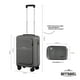 thumbnail image 3 of Maleta De Viaje 10kg 20 Pulgadas Cabina Carry On Neceser Ruedas 360 SKYTRAVEL gris 1, 3 of 7