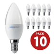 thumbnail image 1 of Bombilla LED tipo vela, 5 W, E14, paquete de 10 unidades, 1 of 1