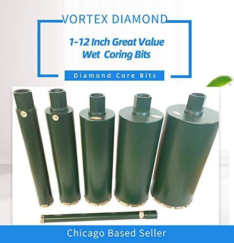 4-1/2” Wet Diamond Core Drill Bits for Concrete Granite Coring 1-1/4”-7 Arbor 