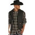 thumbnail image 2 of Powder River Outfitters Mens   Solid Montana Vest L Black, 2 of 5