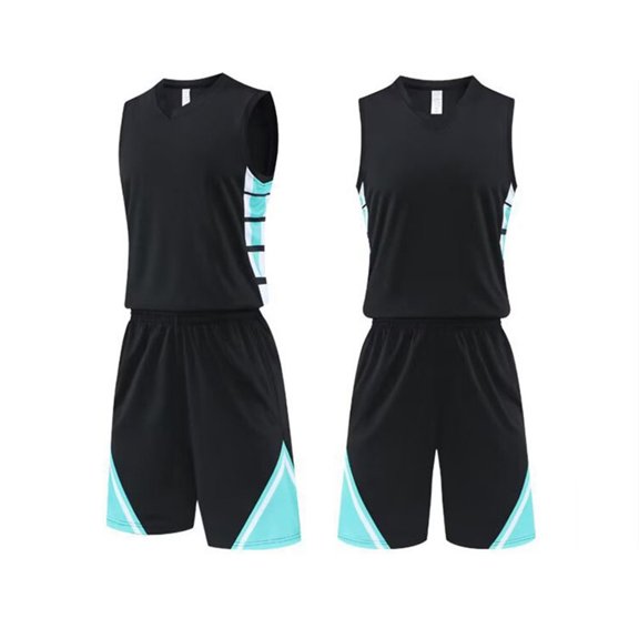 Yuanlook Solid Color Sleeveless Tank Top Elastic Waist Shorts Sport Training Football Soccer Wear Matching Outfit Set for Kids