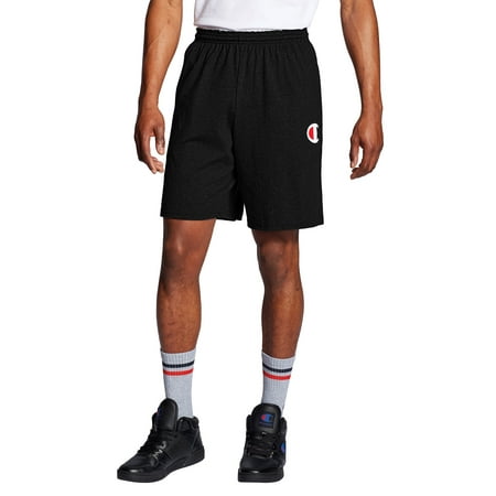 UPC 192503267247 product image for Champion Men s 7  Classic Graphic C Logo Jersey Shorts  up to Size 2XL | upcitemdb.com