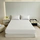 thumbnail image 4 of pstuiky Sábana impermeable funda de cama fija antideslizante protección de colchón todo incluido funda de cama de fibra suave adecuada para dormir desnudo, 4 of 7