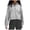 Gray, variant on Patlollav Women Hoodies Sweatshirt Tops Casual Loose Long Sleeve Zipper Solid Cardigan With Pocket