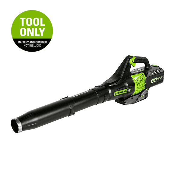 Greenworks PRO 80V 145 MPH - 580 CFM Cordless Jet Blower, Battery and Charger Not Included