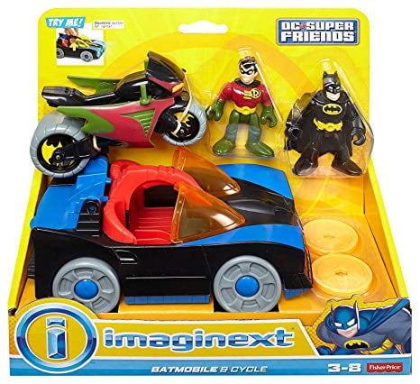 imaginext batman car