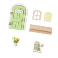 thumbnail image 6 of Safe Tiny Door Decorative Wooden Accessory For Dollhouses Enthusiasts And Collector, 6 of 8