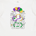 thumbnail image 4 of Inktastic My First Mardi Gras with Jester Hat and Beads Boys or Girls Baby T-Shirt, 4 of 5