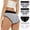White 2, variant on BLTIBY High Waist Panties for Women Tummy Control Hip Lifting Solid Color Plus Size Physiological Briefs Comfortable Fashion Gray 4XL