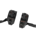 thumbnail image 2 of xinxixnxx 1 Pair Motorcycle Handlebar Switch Motorbike Warning Light Control Button Replacement Lighting Spare Part Accessories, 2 of 6