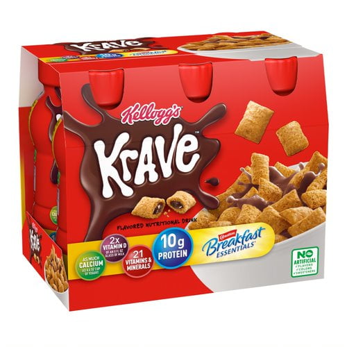 Carnation Breakfast Essentials Kellogg’s Krave Flavored Nutritional
